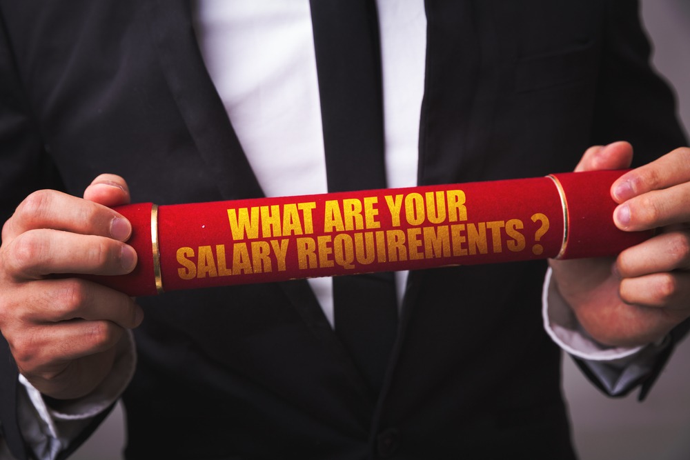 salary requirements